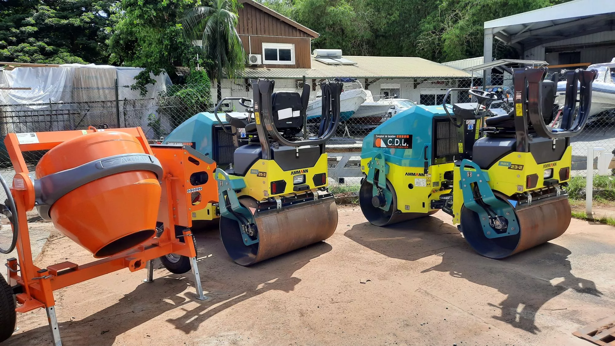 Location Betonnière tractable