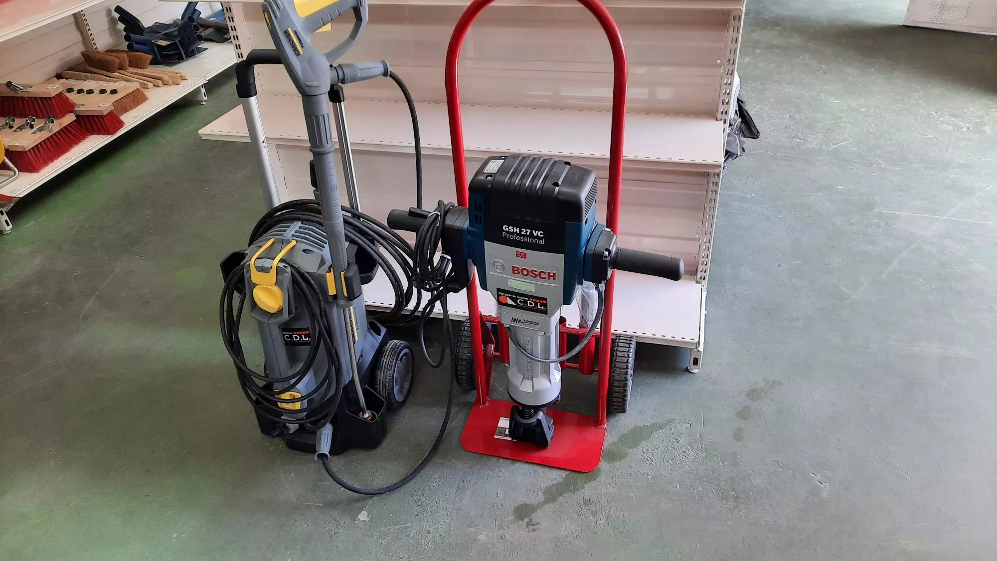 Location petit matériel de chantier