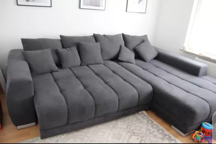 canapé en gris foncé (extensible électriquement) - jacques12